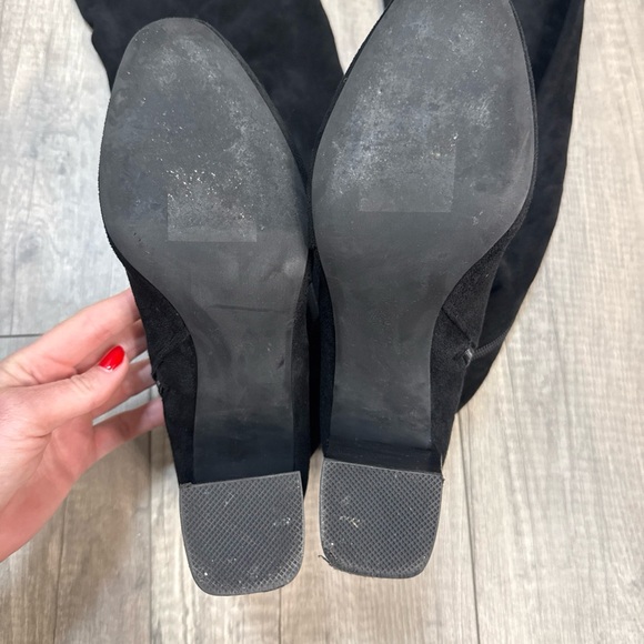 Jeffrey Campbell Black Over-the-Knee Boots - Picture 3 of 8